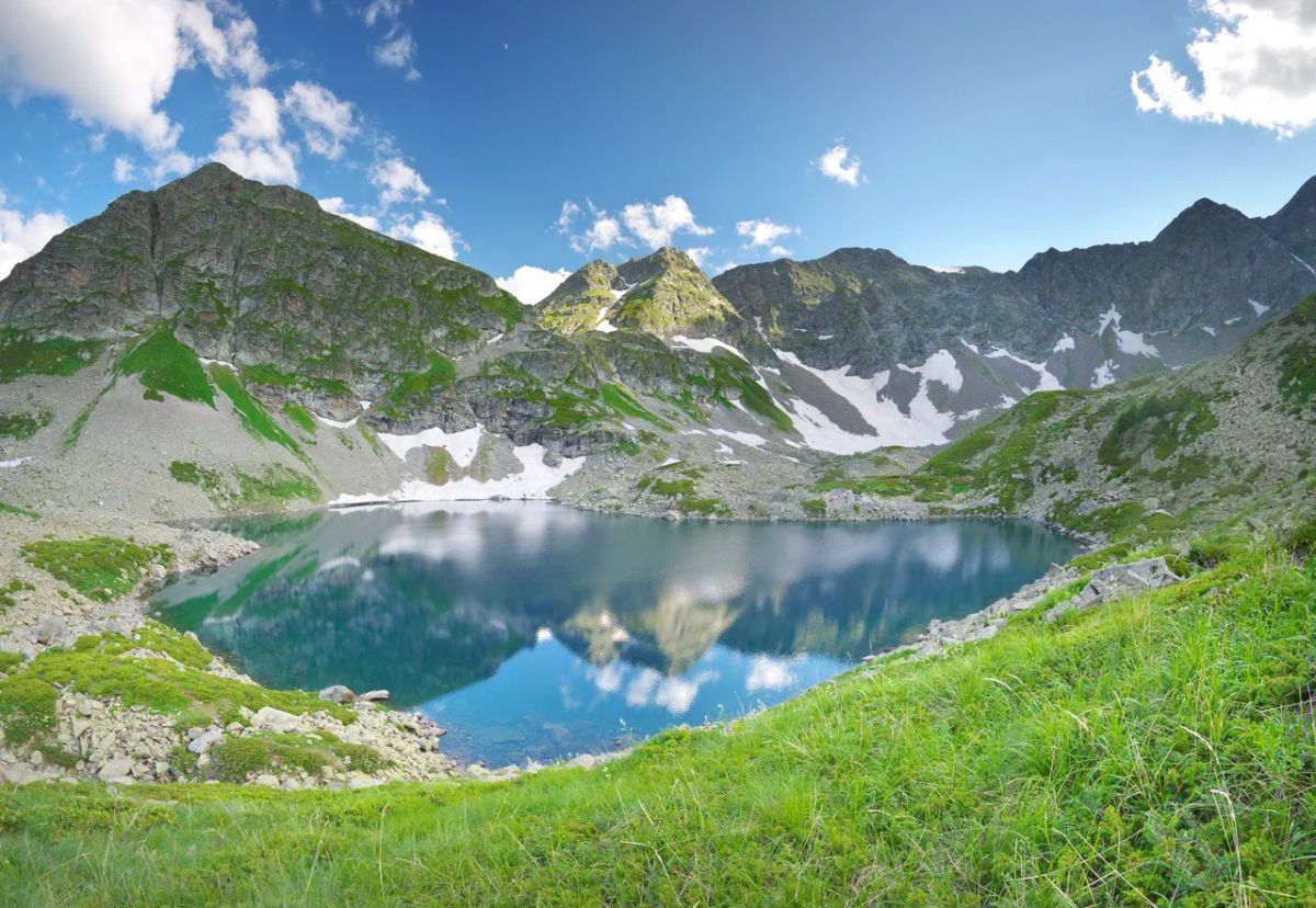 Озеро Безмолвия в Кавказском биосферном заповеднике