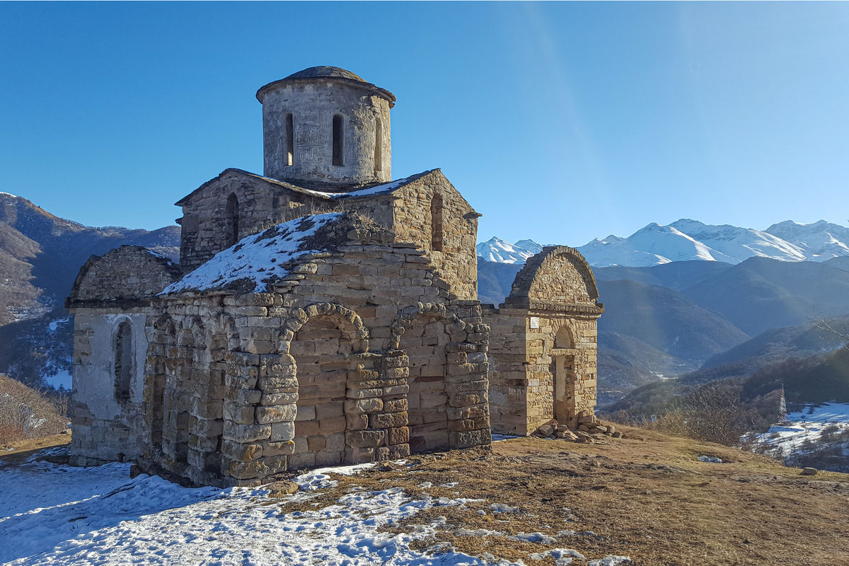 Сентинский храм в теберде