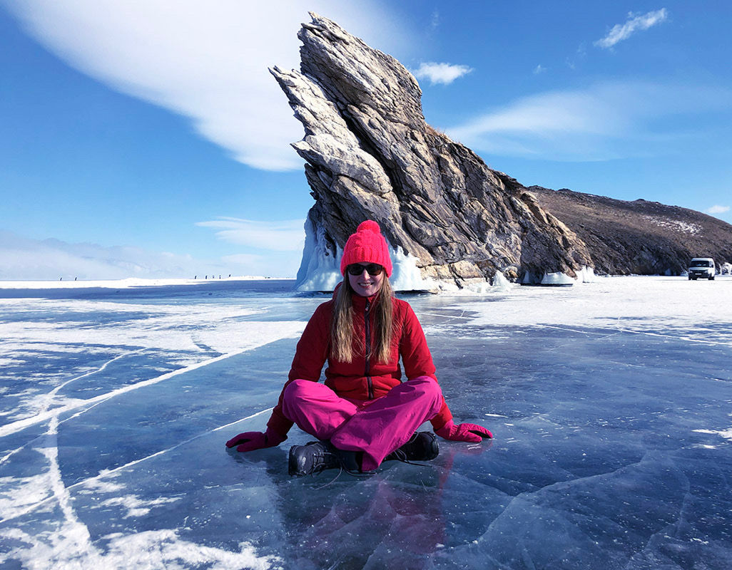 Йога на Байкале зимой