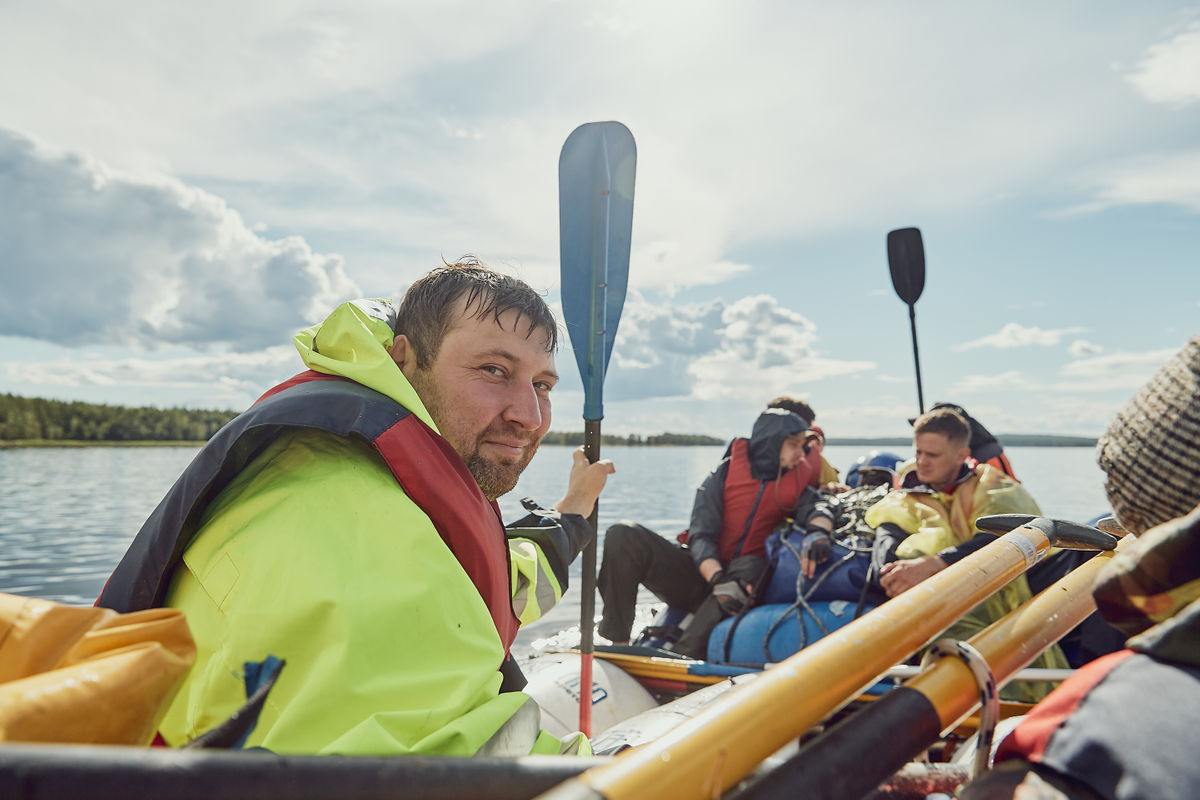 Сплав Кереть белое море