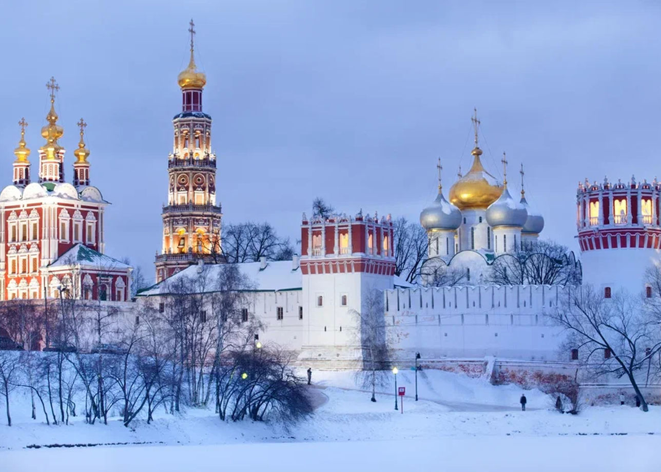 Посещение территории Московского Кремля