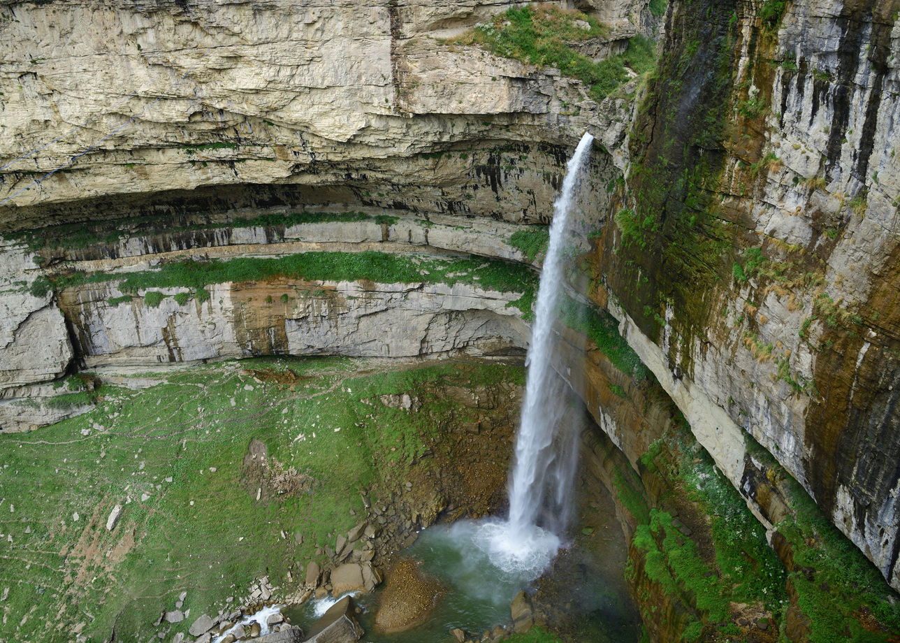 Мощь водопадов Дагестана