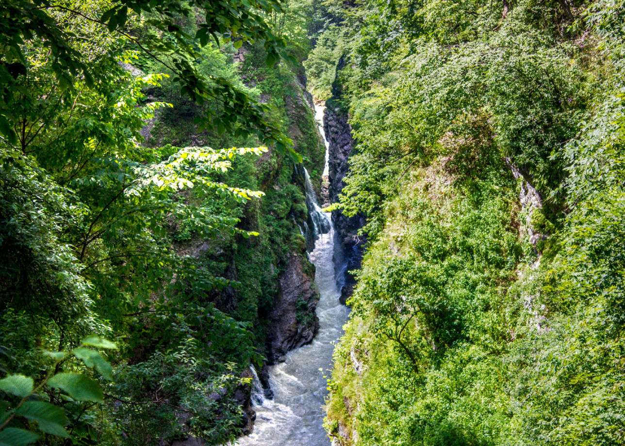 Водопады Осетии