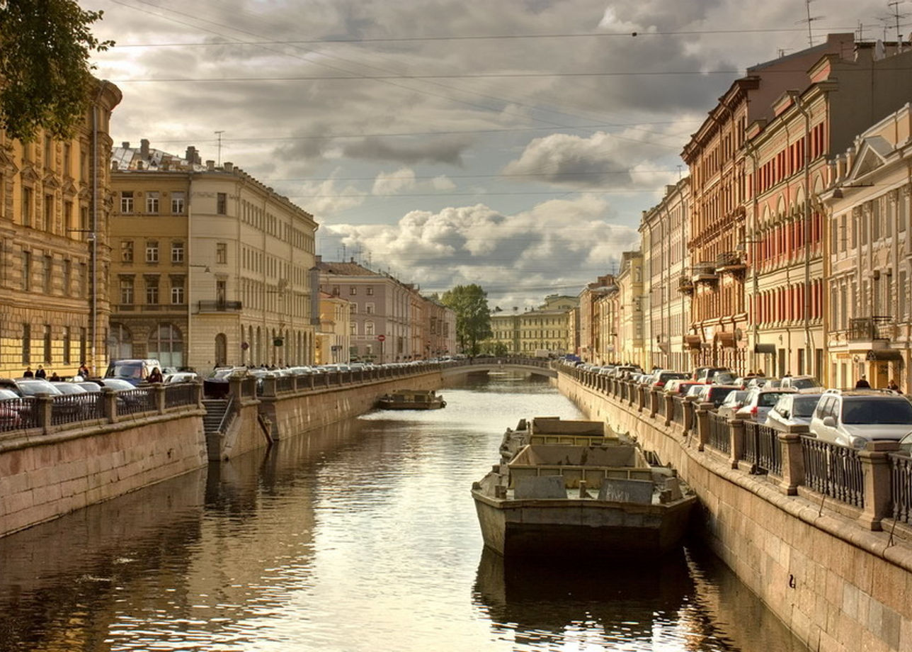 Санкт-Петербург лето канал Грибоедова