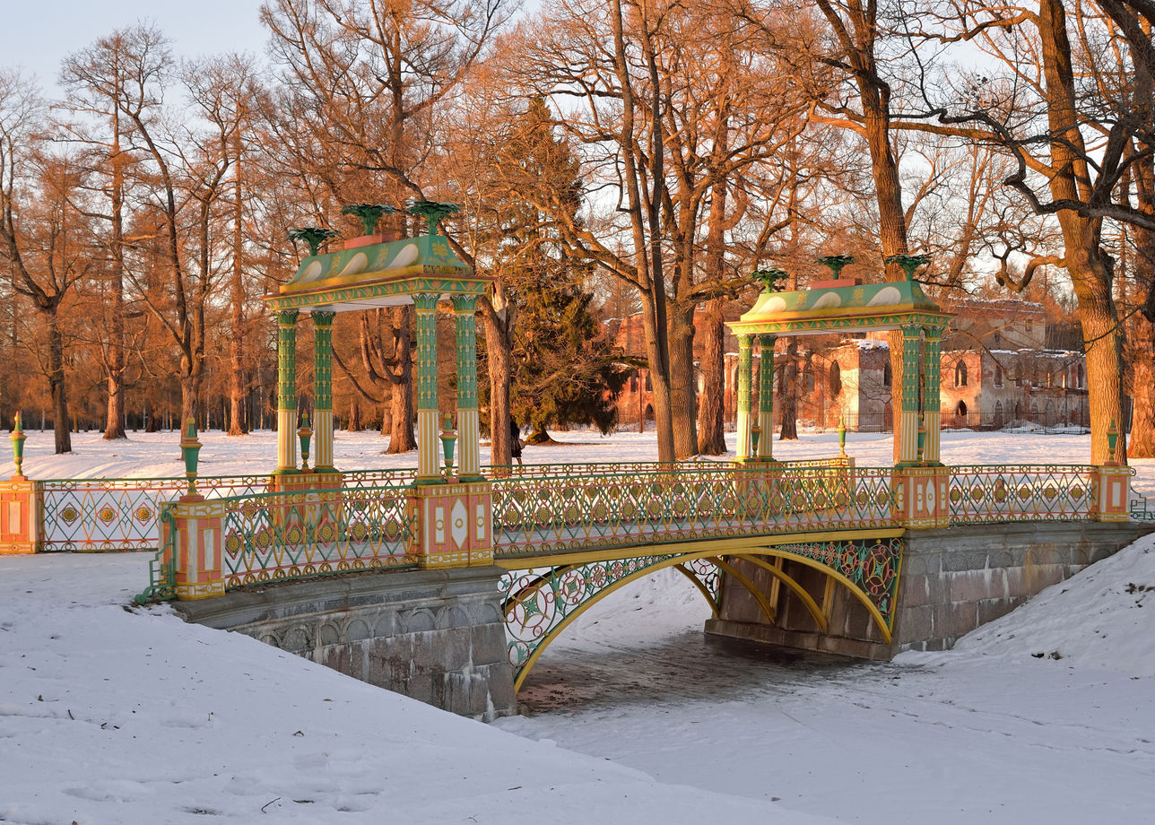 александровский парк зимой санкт петербург