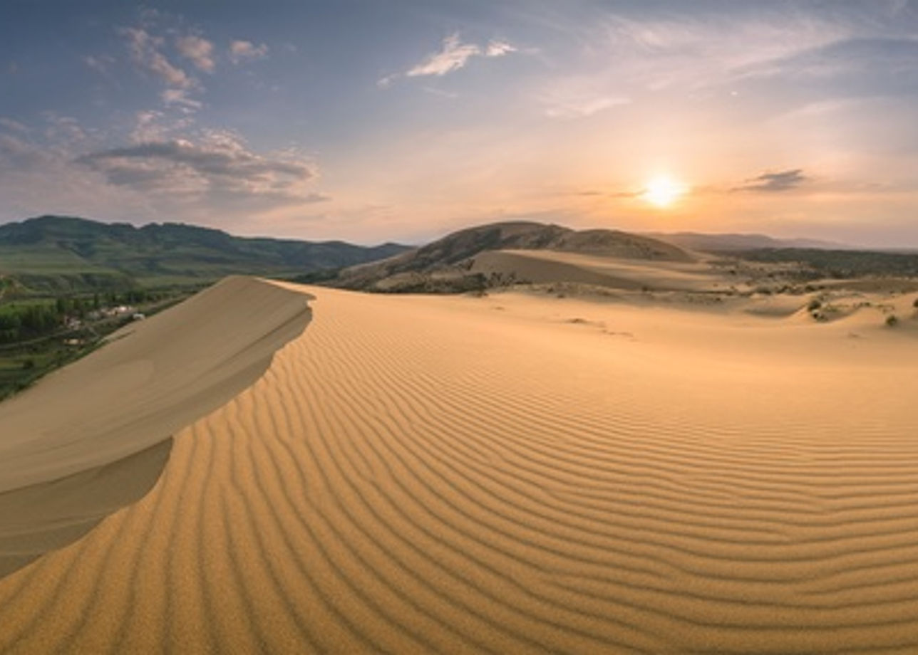 Песчаная гора в махачкале