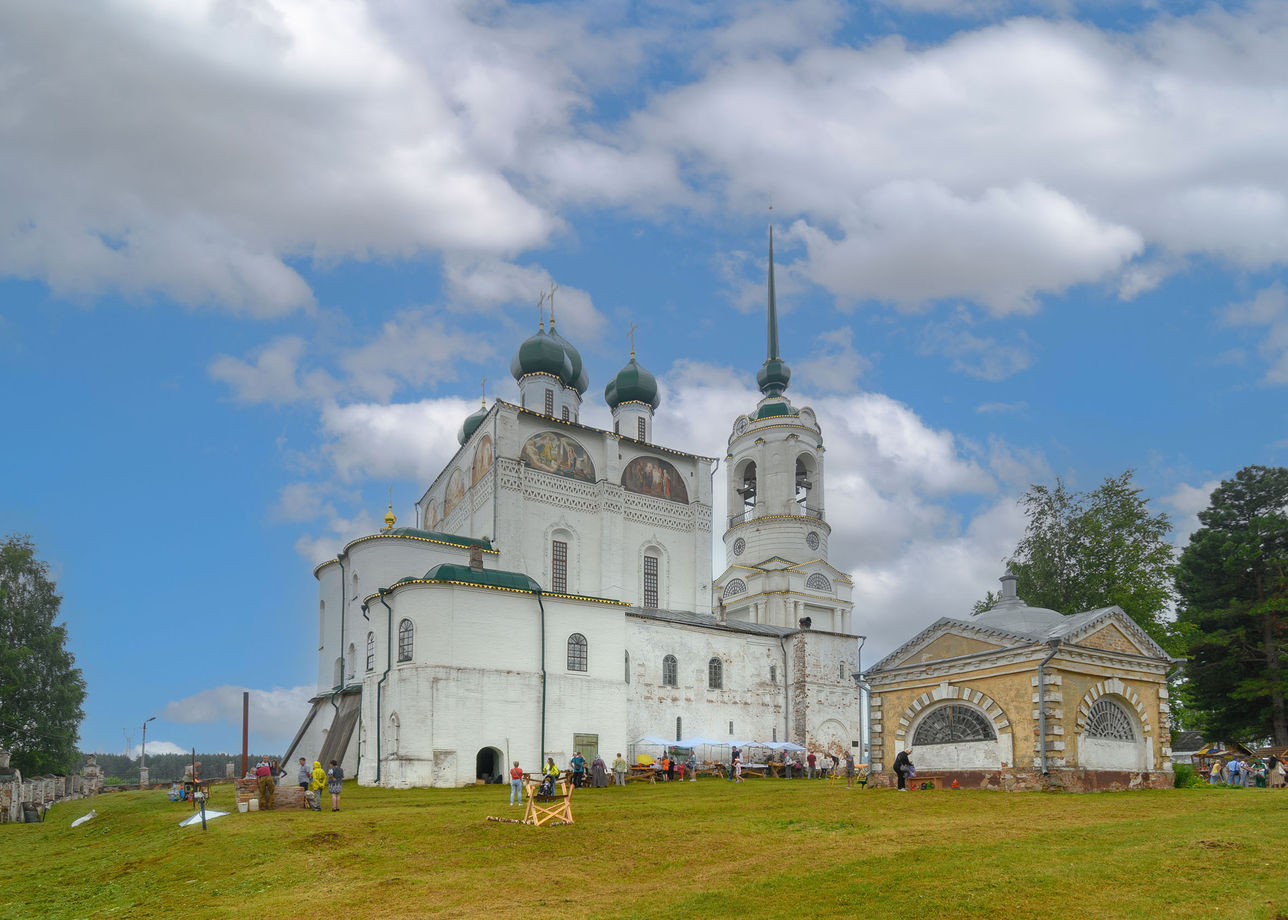 Великий Устюг Спасо Преображенский монастырь