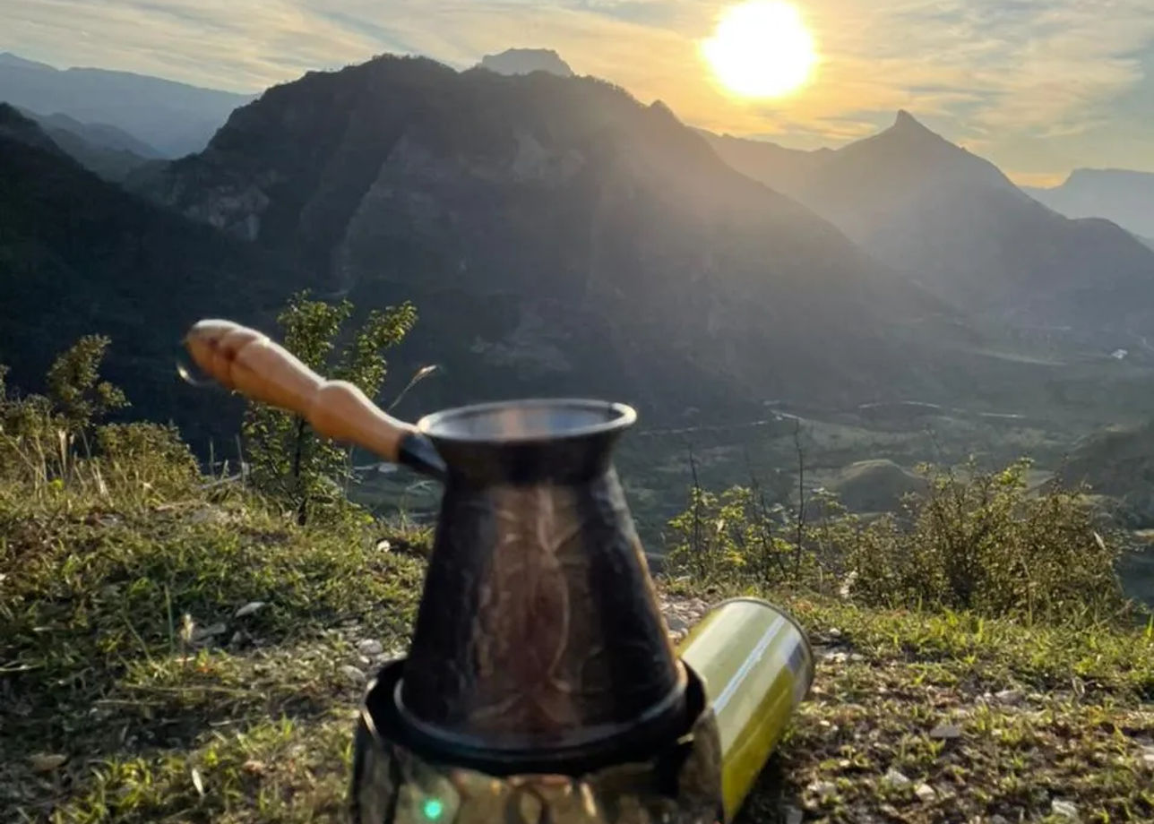 Кофе-стоп в горах