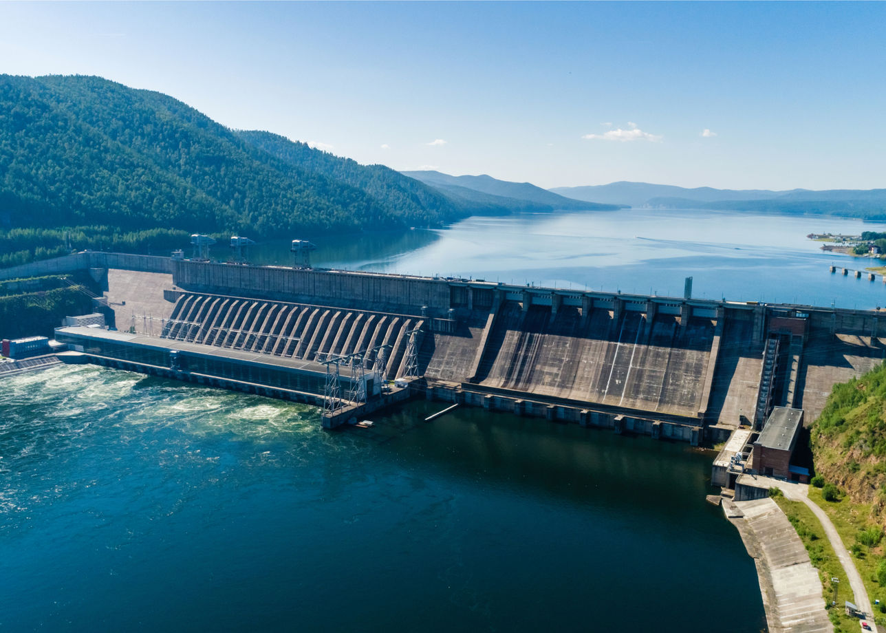 Одна из крупнейших гидроэлектростанций мира