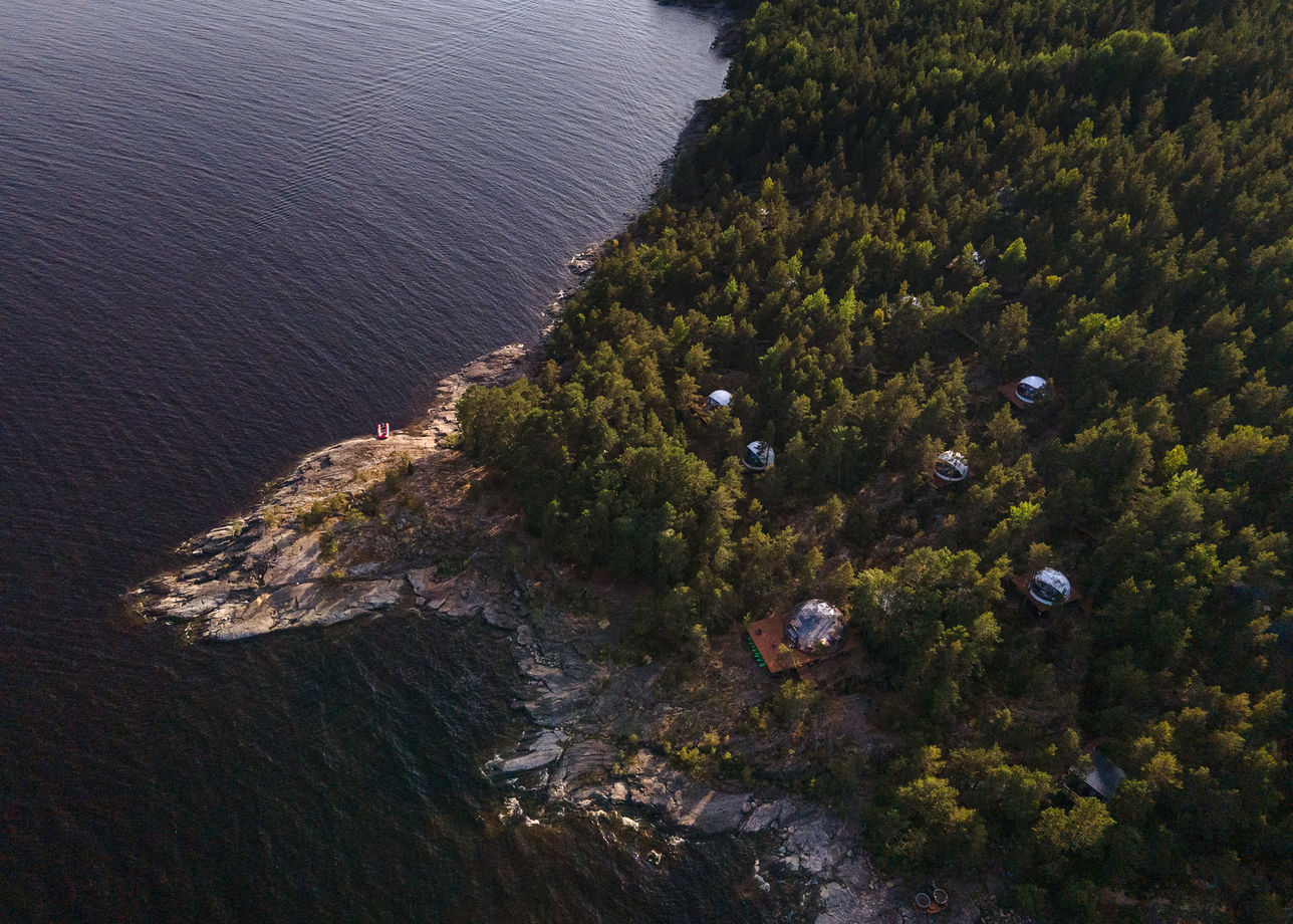Купольный глэмпинг Lago Ladoga