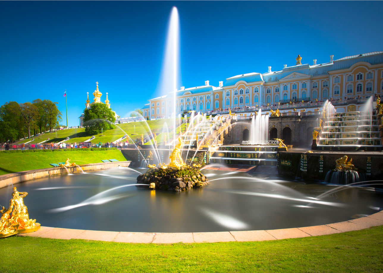 Парк фонтанов Петергофа