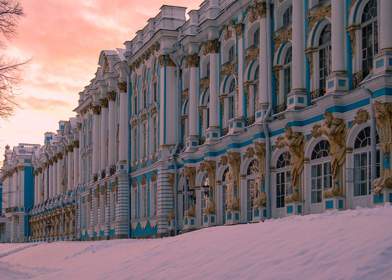 Зима в Царском Селе