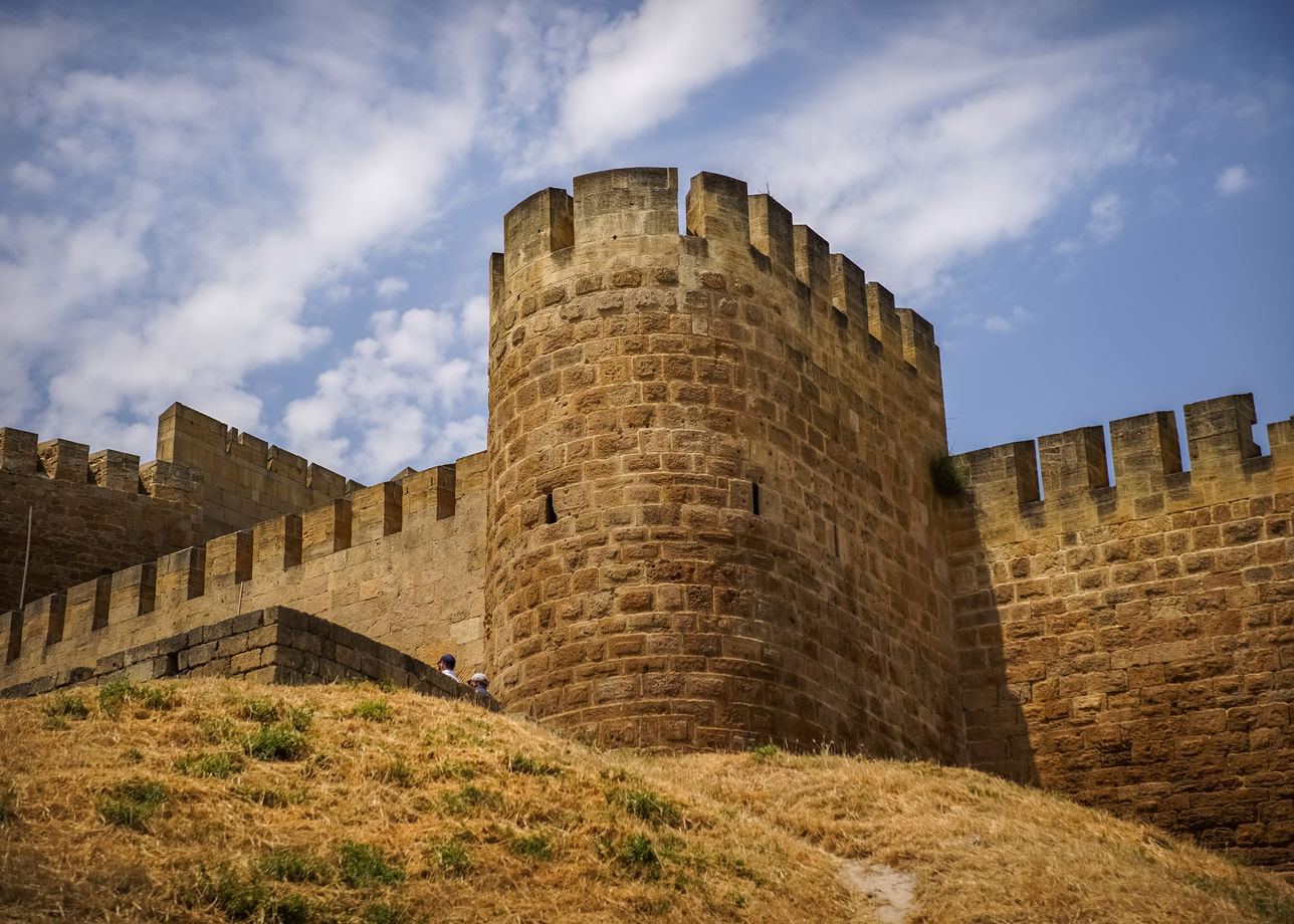 Fortress narynkala in Derbent