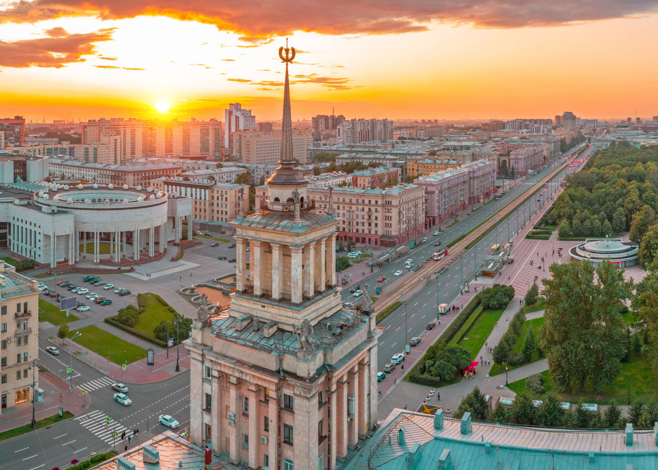 Прибытие. Обзорная автобусная экскурсия «Шедевры Северной столицы»