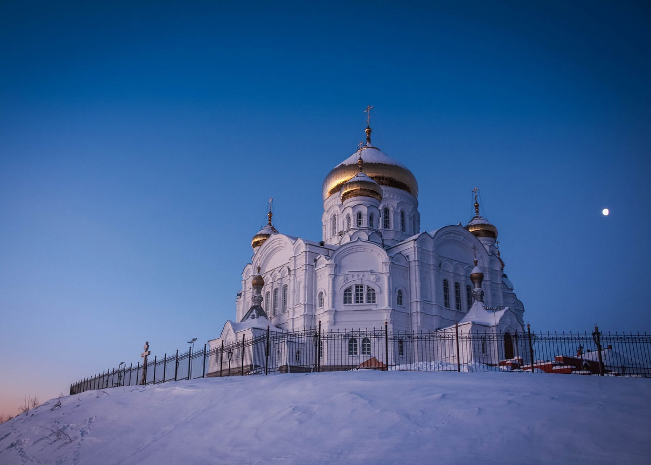 Монастырь на белой горе Пермский край