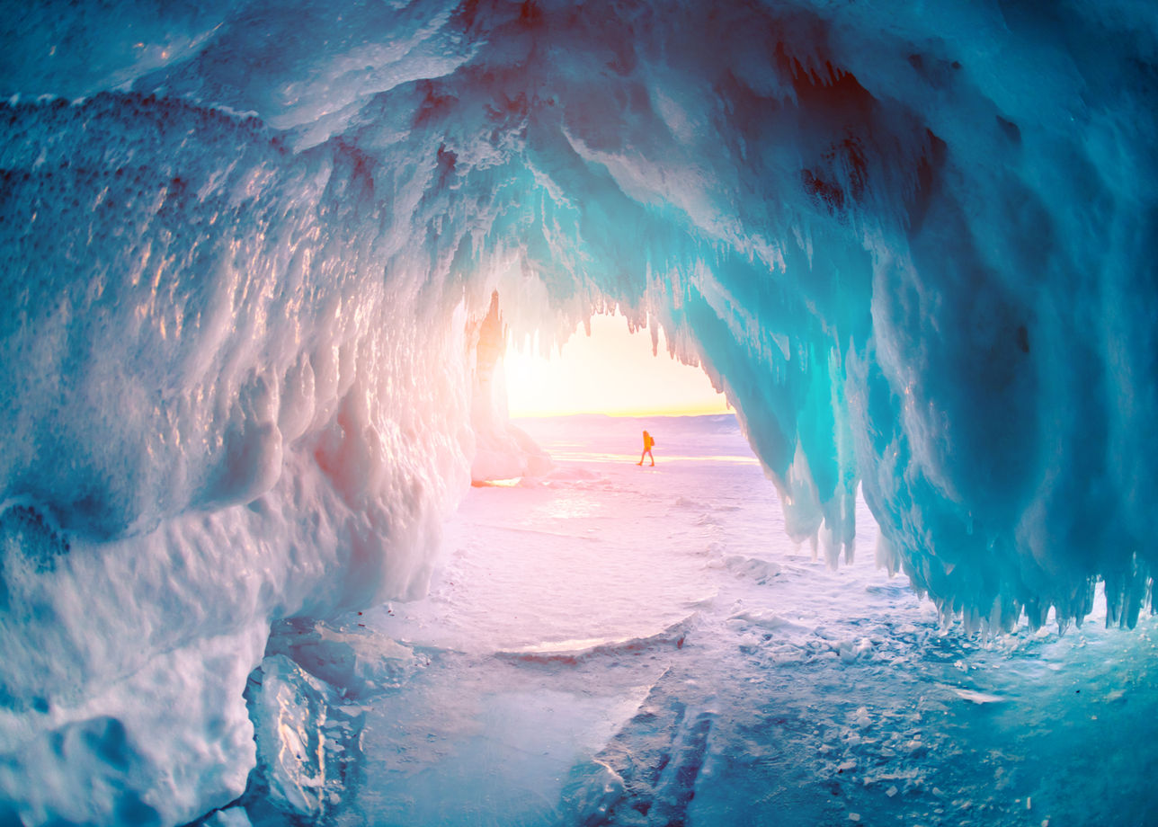 Невероятный Байкальский лед