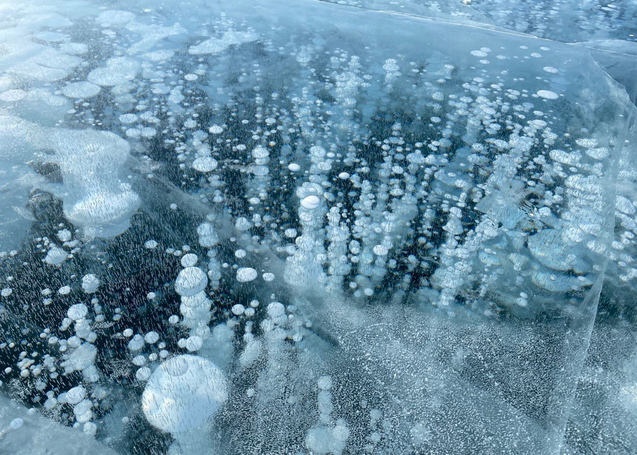 Зимние узоры Байкала
