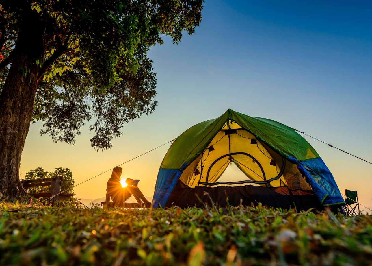 Ночевка в палатке