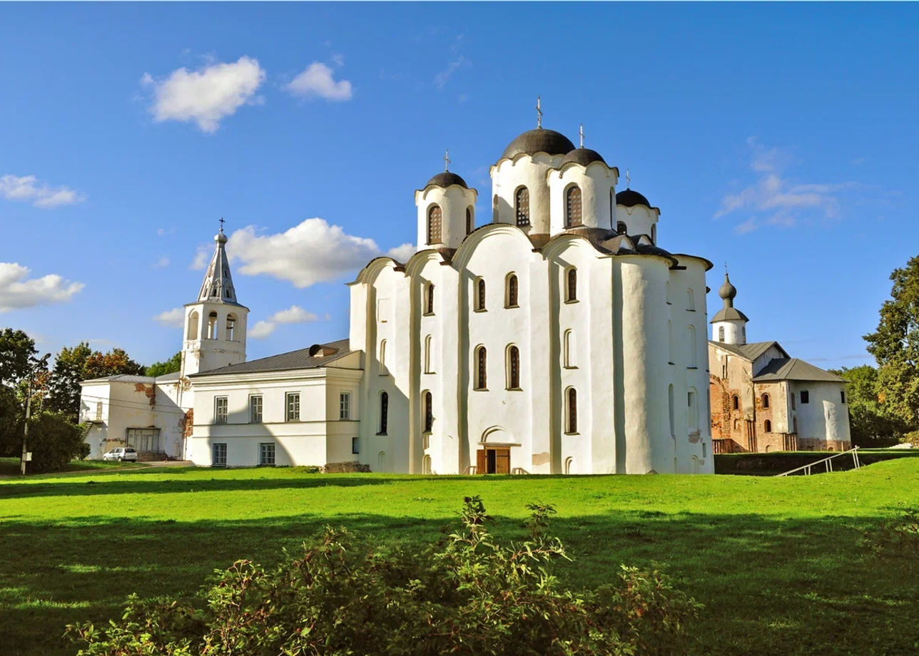 Николо-Дворищенский собор в Новгороде реконструкция