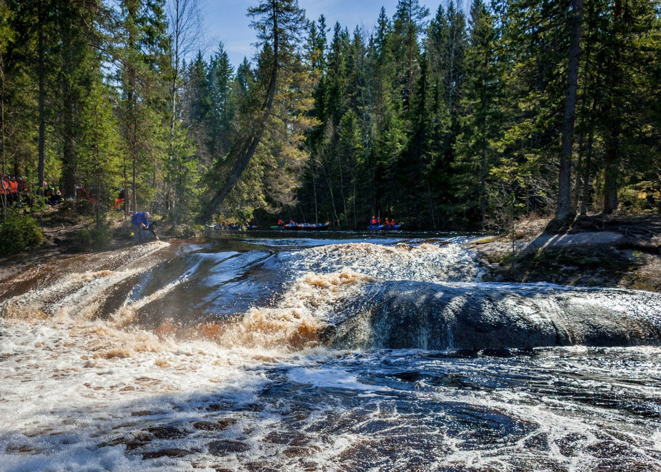 Река укса карта