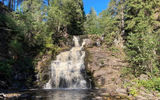 Водопады Ахвенкоски, горный парк Рускеала