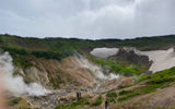 Мутновский вулкан (подножие). Боковой фреатический кратер. Малая Долина гейзеров (Дачные термальные источники)