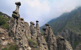 Чулышманская долина. Каменные грибы. Перевал Кату-Ярык