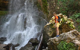 На внедорожнике к водопадам Чинарский Университетский, хребет Гуама, выход на Орлиную полочку