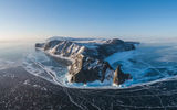 Экспедиция по льду Байкала на Ольхон
