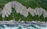 Морская прогулка на лодках, полуостров Чирип. Белые скалы. Охотское море