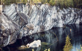Горный парк «Рускеала». Мраморный каньон. Водопады на реке Тохмайоки