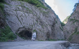 Кармадонское ущелье - Даргавс. Летом: Мидагрибинские водопады