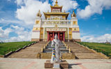 Приезд. Посещение центрального Хурула «Золотая Обитель Будды Шакьямуни»