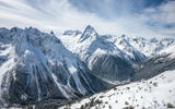 На склонах гор. Зимний тур по Кавказу