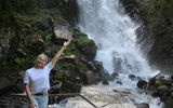 Медитация/йога-практика, Ляжгинский водопад