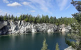 Горный парк «Рускеала». Тохминские водопады