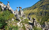 Каменные грибы и перевал Кату-Ярык