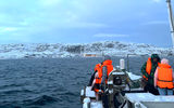 Край земли, выход на корабле в Северный Ледовитый океан, камчатские крабы и морские гребешки