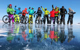 Зимний Байкал на велосипедах