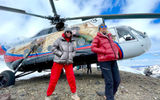 Вертолётная прогулка над вулканами, Ходуткинские горячие источники