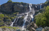 Перевал Софийское седло, Софийские водопады