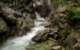 Водопады на реке Кынгарга