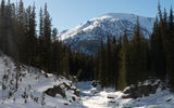 Начало маршрута на снегоходах от Кылайской гривы до Каракольских озер