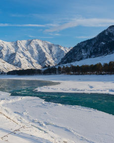 Зимний отдых на Алтае