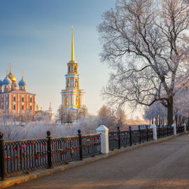 Рязанская зима. Музеи и Есенинские стихи