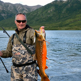 Летняя рыбалка на озере Майниц Чукотка