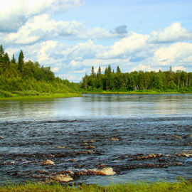 Сплав и рыбалка на реках Кольского