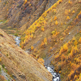 Осеннее путешествие по Кавказу. Пеший тур