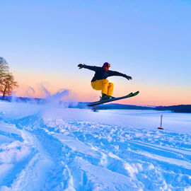 Новогодние лыжные каникулы на Русском Севере