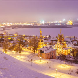 Новогодний уикенд в Нижнем Новгороде